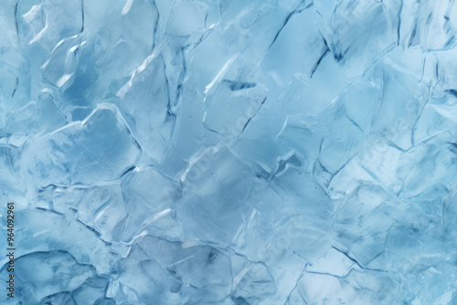 Processed collage of thick layer of cracked ice texture. Background for banner, backdrop or texture