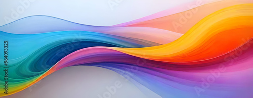 Multicolored Energy Flow Background