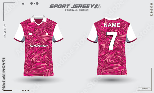 Abstract jersey pattern for sports, ready to print in HD quality