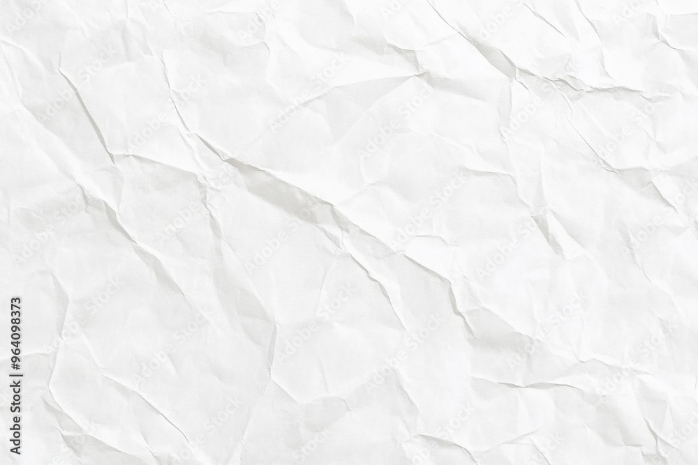 White paper texture background with crumpled effect, high resolution, featuring a clean and detailed white surface. White paper texture background with crumpled effect, high resolution, featuring a clean and detailed white surface.
