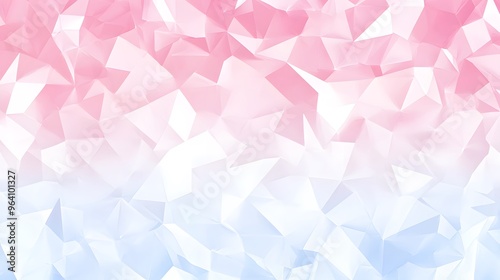 Abstract Pink and Blue Geometric Background