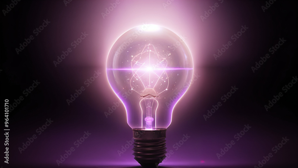 glowing bulb glowing bulb
