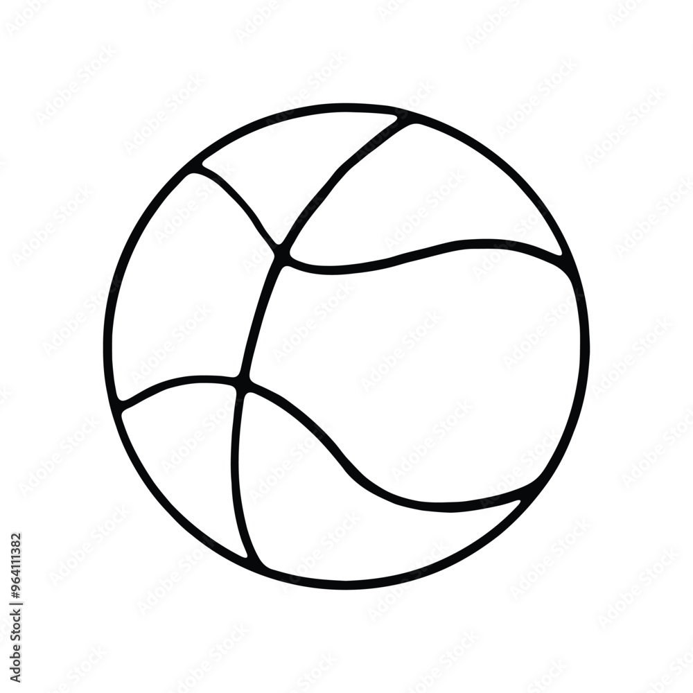 illustration of a classic beach ball. illustration of a classic beach ball.