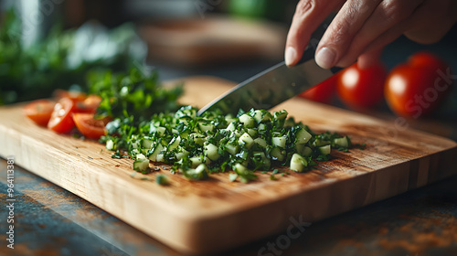 Fresh and Flavorful: Preparing Vibrant Vegetables photo