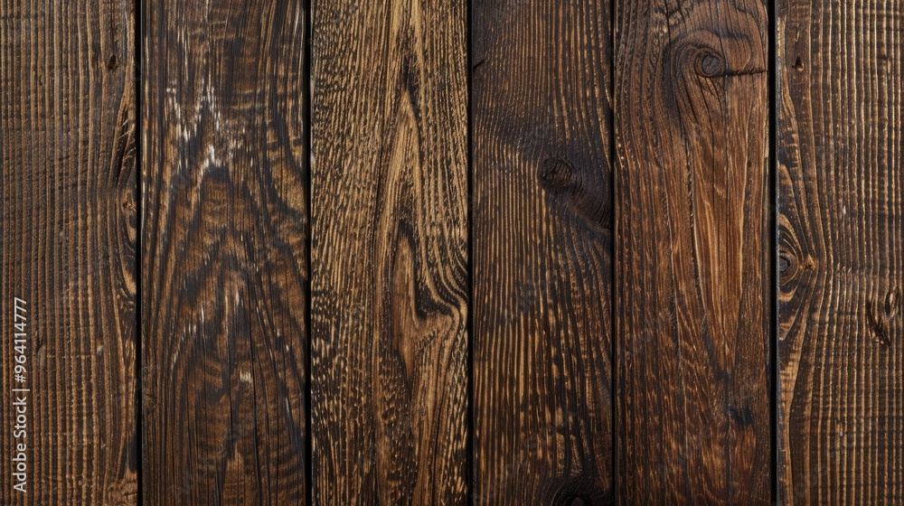Stained oak wood panel background with texture, contrasts, and space for text. Stained oak wood panel background with texture, contrasts, and space for text.