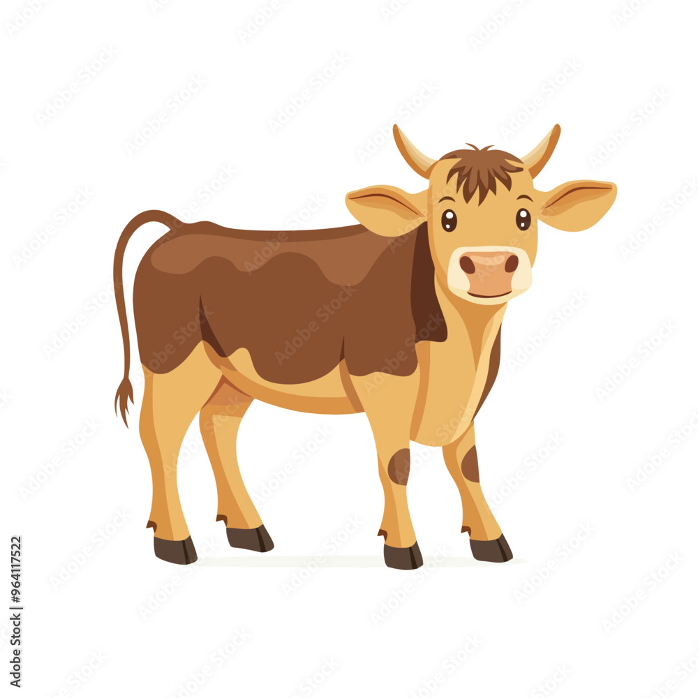 Cow vector isolated Cow vector isolated