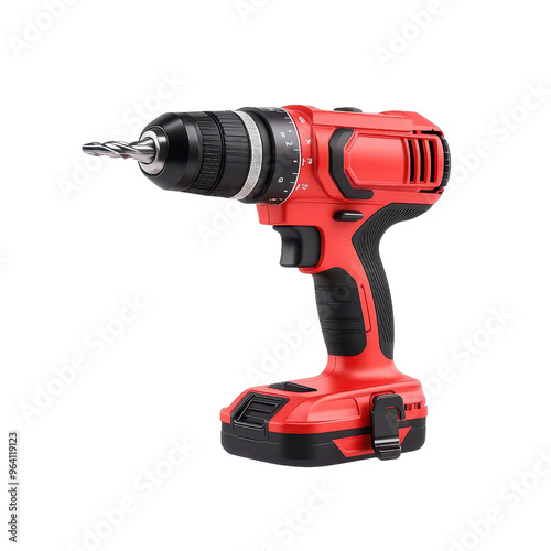 Compact and powerful cordless drill, perfect for home improvement and DIY projects. Sleek design with ergonomic grip for comfort.