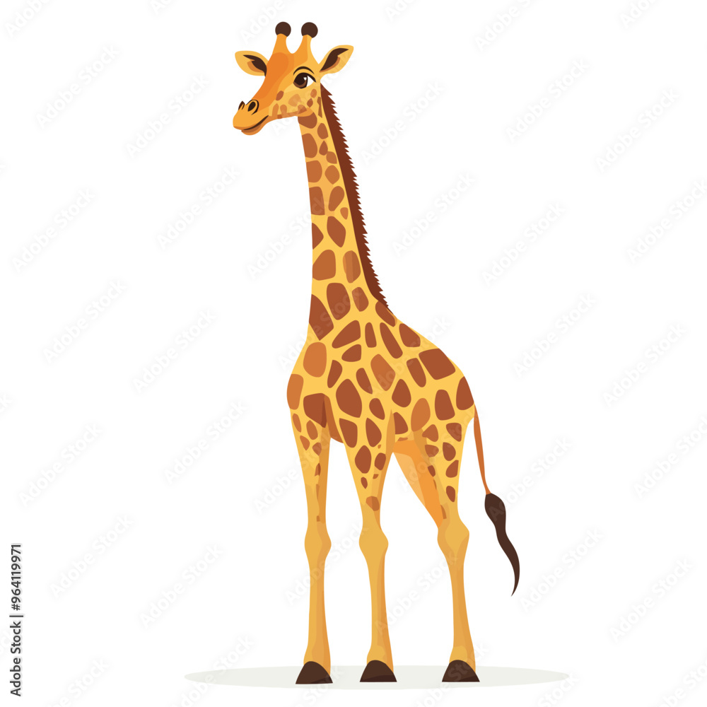 Giraffe vector isolated Giraffe vector isolated