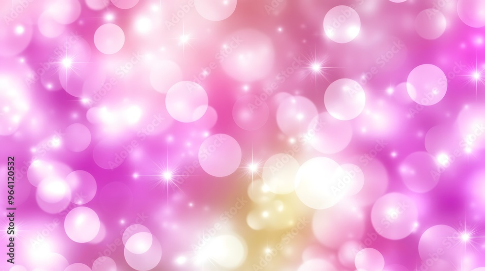 Abstract Pink and White Bokeh Background Abstract Pink and White Bokeh Background