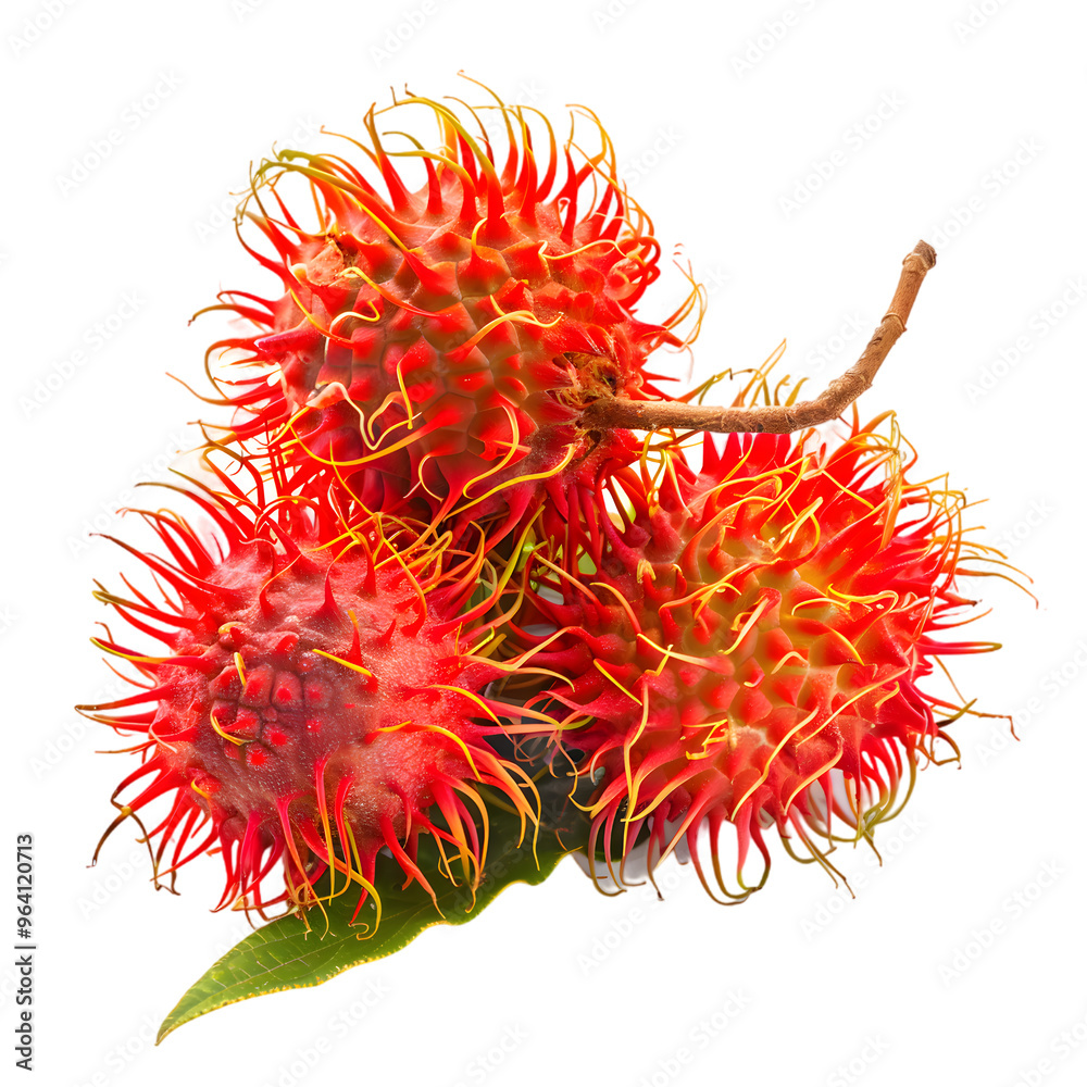 Rambutan isolated on transparent background Rambutan isolated on transparent background
