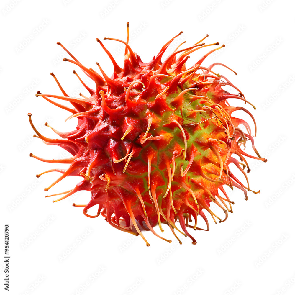 Rambutan isolated on transparent background Rambutan isolated on transparent background