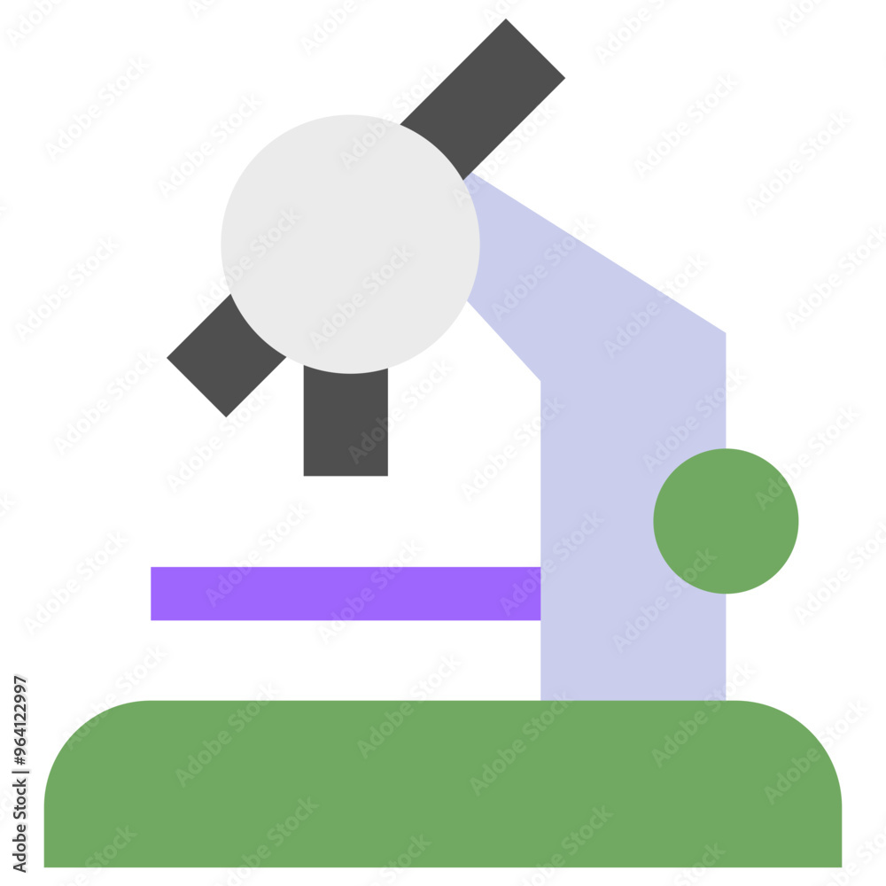 microscope flat icon microscope flat icon