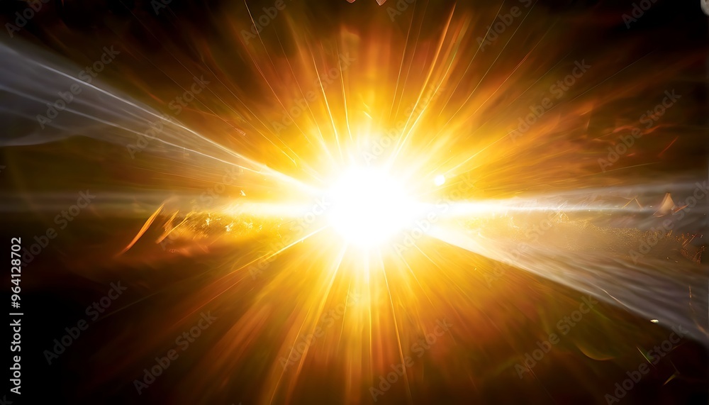 abstract solar spot light background