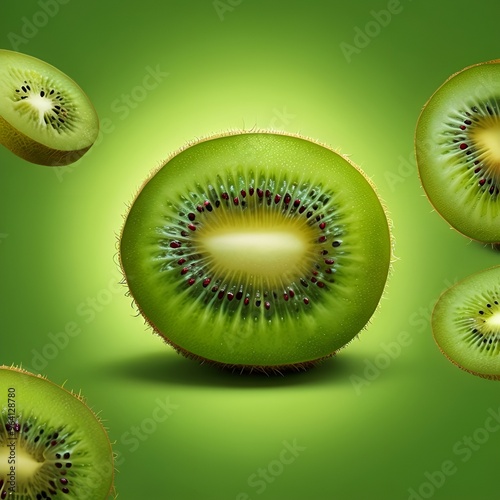 Fresh Kiwi Slice photo