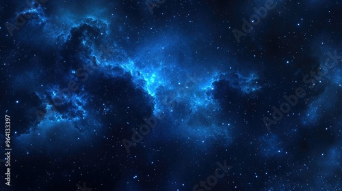 Fototapeta Naklejka Na Ścianę i Meble -  Nebula Space galacy Ethereal with vibrant colors and swirling patterns universe