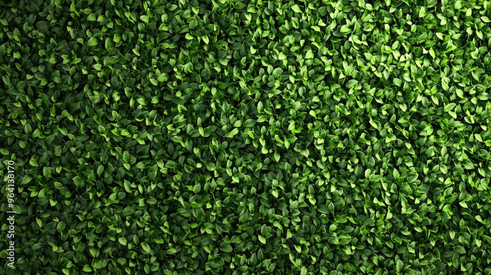 Artificial Green grass texture seamless background, top view