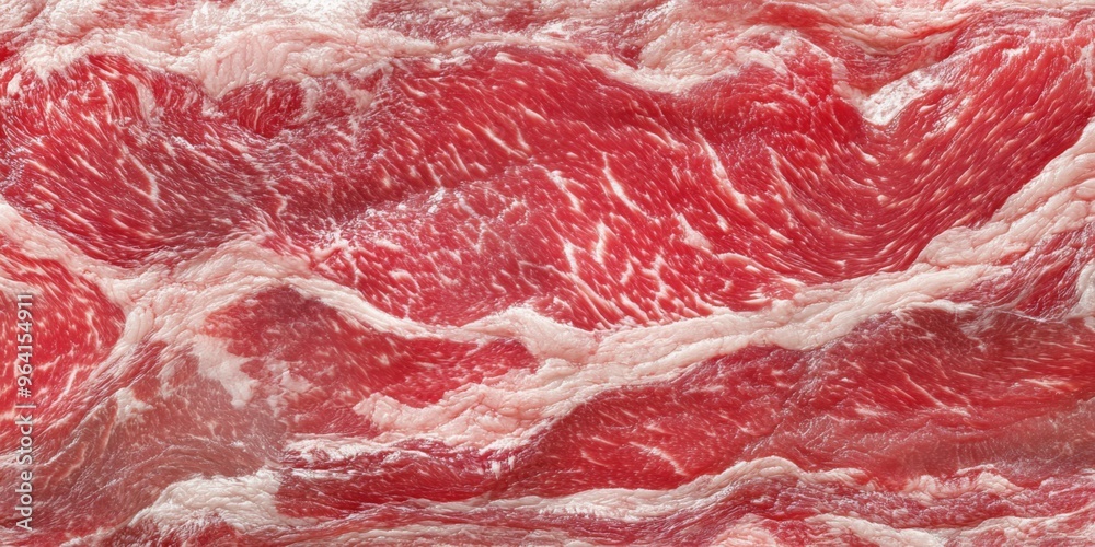 A detailed close up marbled raw beef texture background for cooking and aged steak pattern A detailed close up marbled raw beef texture background for cooking and aged steak pattern