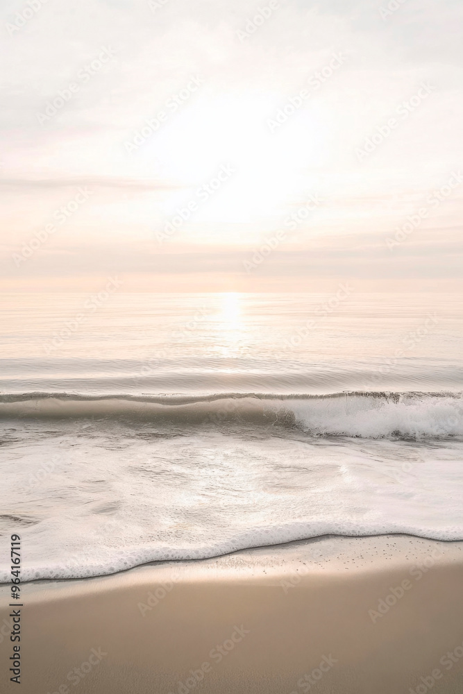 Sanfter Sonnenuntergang am Meer Sanfter Sonnenuntergang am Meer