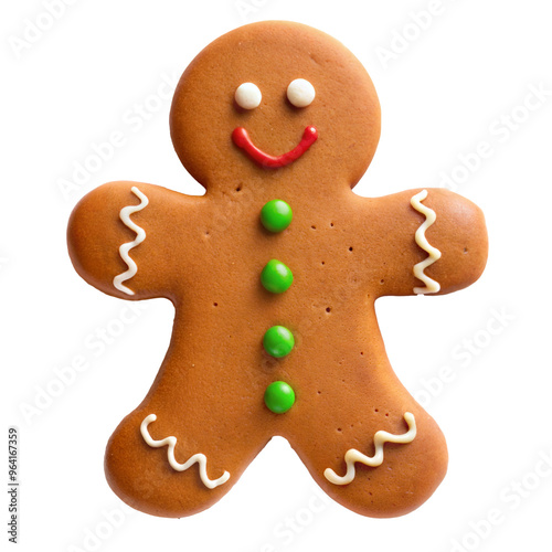 gingerbread person with gingerbread