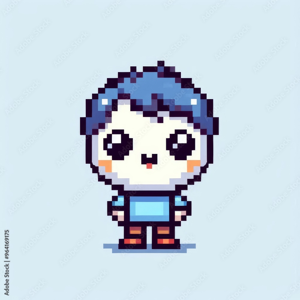 Pixel character
Pixel character