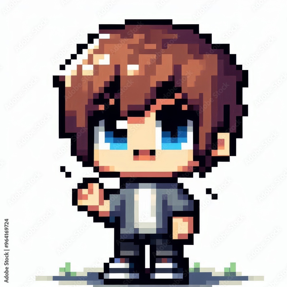 Pixel character
Pixel character