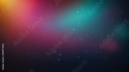 Close-up of a vibrant starry background with a blurred effect.