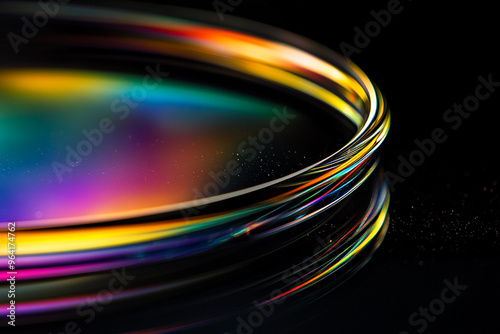 Abstract glass style background