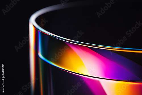 Abstract glass style background