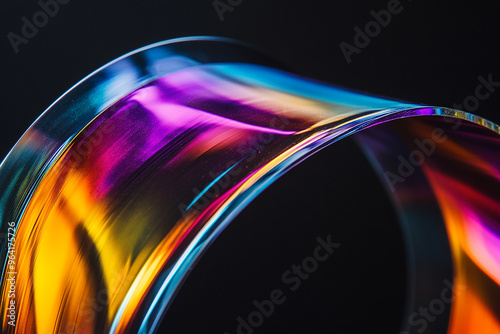 Abstract glass style background