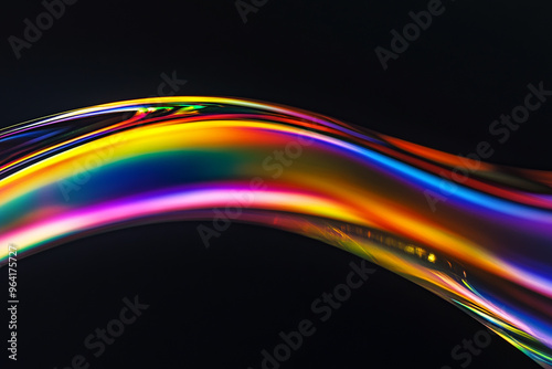 Abstract glass style background