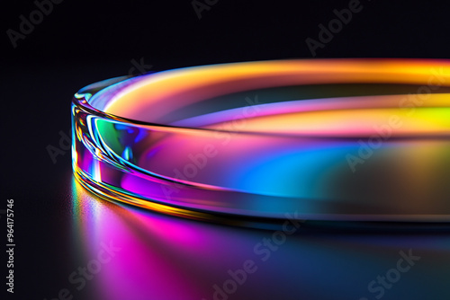 Abstract glass style background