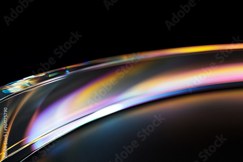 Abstract glass style background