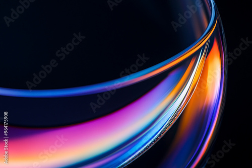 Abstract glass style background