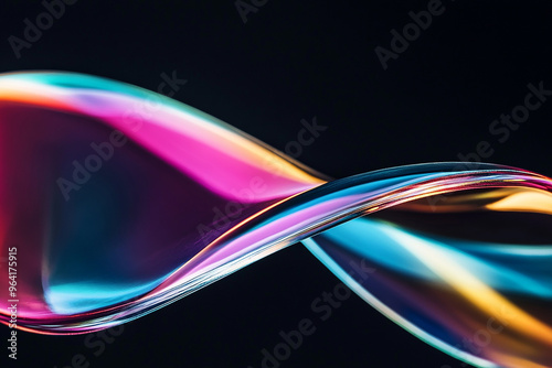 Abstract glass style background