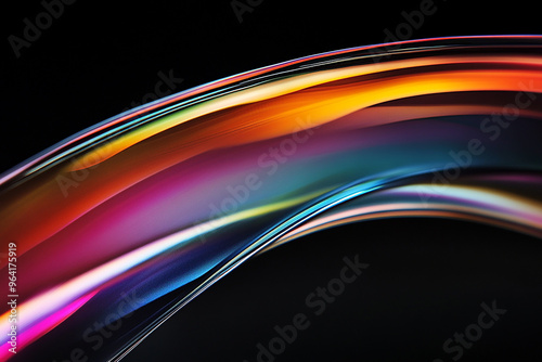 Abstract glass style background