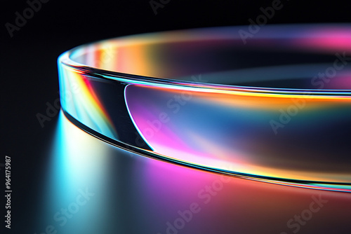 Abstract glass style background