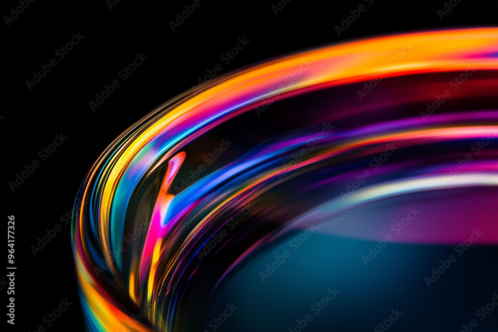 3D abstract glass style background 3D abstract glass style background