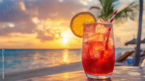 summer cocktails on luxury tropical beach resort at sunset exotic summer drinks