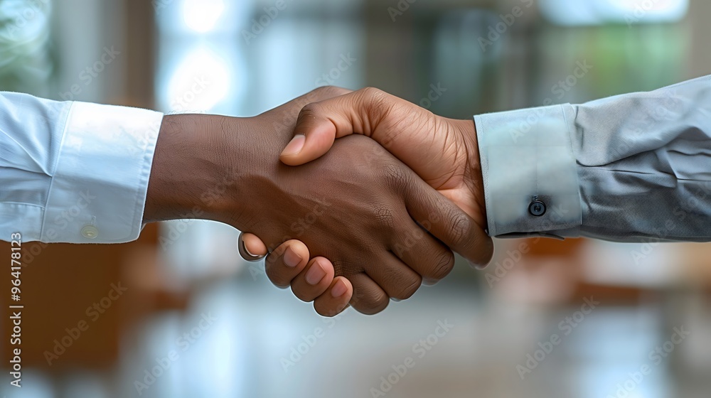 close-up of two businessmen shaking hands after successfully concluding contracts close-up of two businessmen shaking hands after successfully concluding contracts