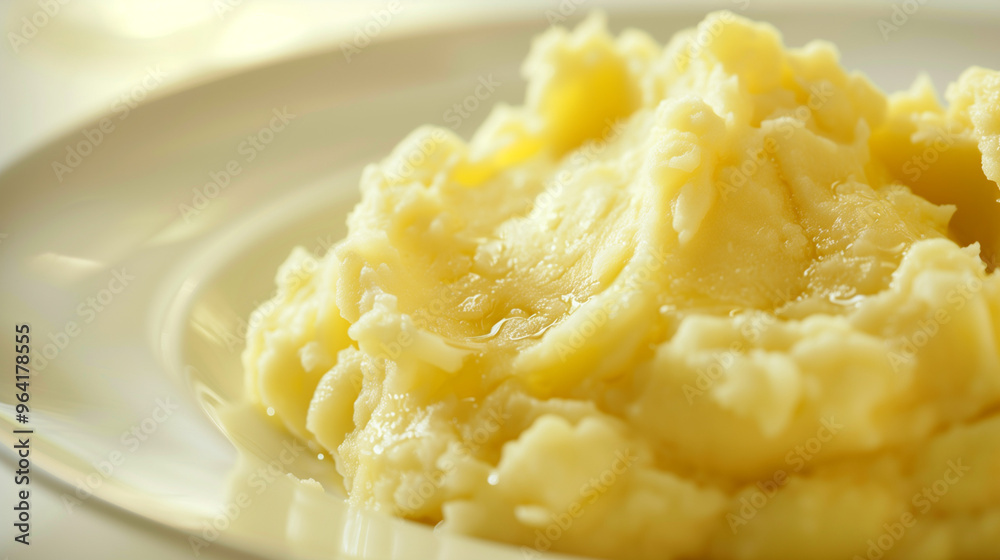Mashed potatoes in a bowl, creamy mashed potatoes Mashed potatoes in a bowl, creamy mashed potatoes