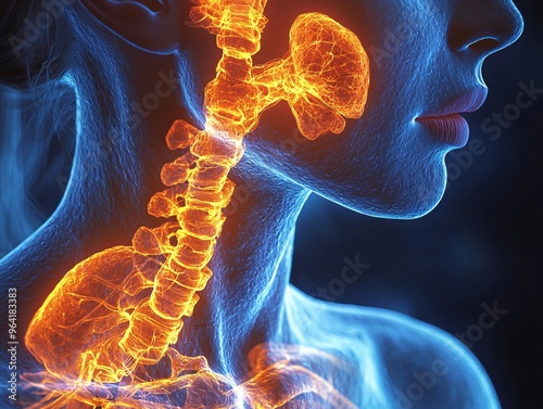 A visual representation of pneumonia symptoms, such as coughing and difficulty breathing.