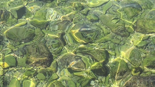 Green water surface texture