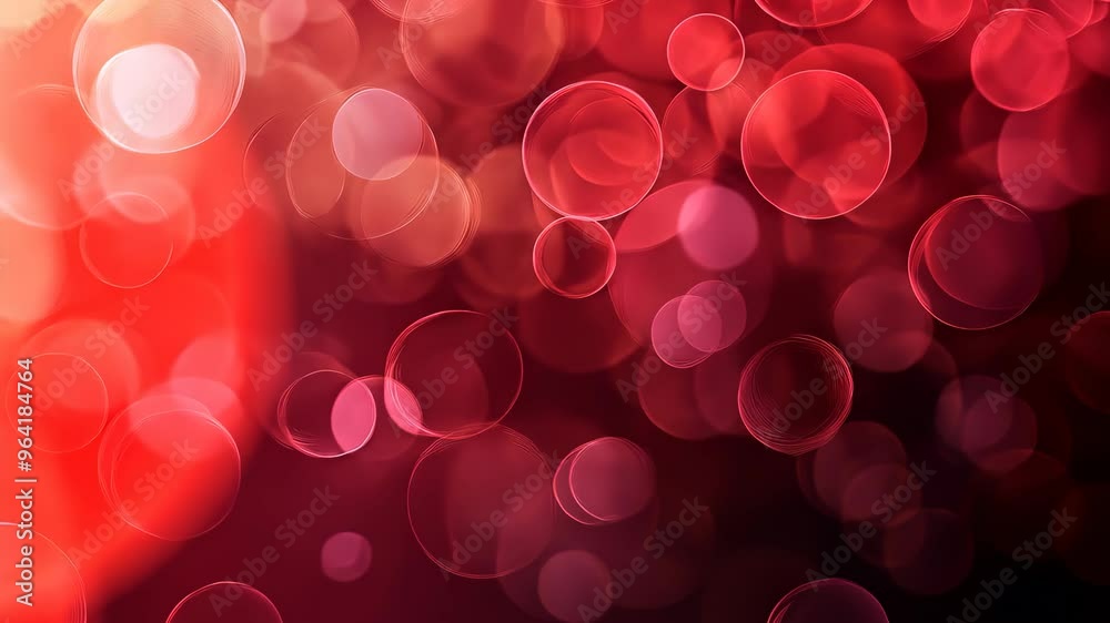 Abstract red bokeh lights background Abstract red bokeh lights background