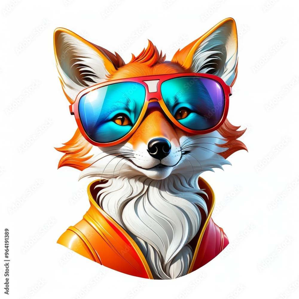 illustration of a fox with sunglasses
illustration of a fox with sunglasses