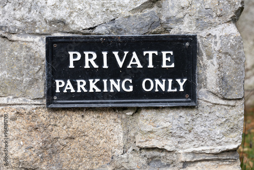 Canvas Print street sign