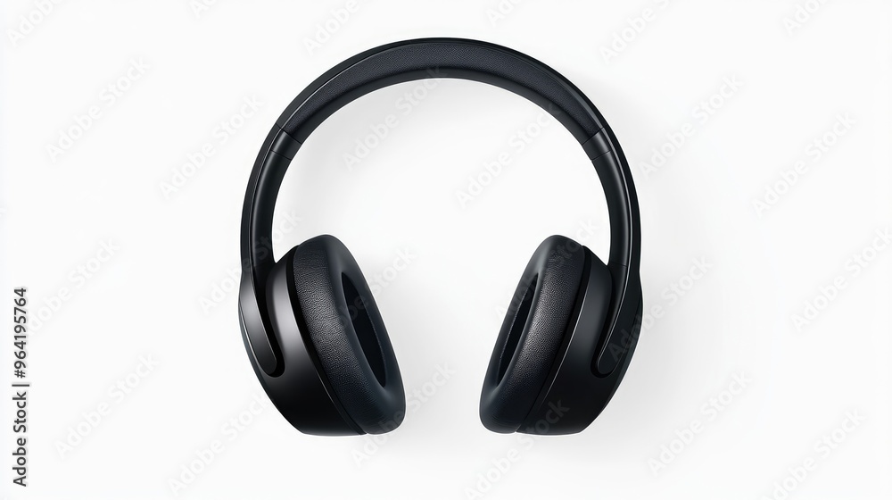 overhead wireless headphones isolated on transparency background PNG overhead wireless headphones isolated on transparency background PNG