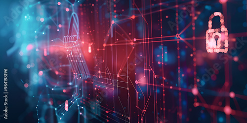 Guardians of the Digital Gate: The Cybersecurity Lock photo