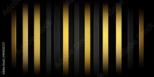 Gold and black vertical stripes form a stylish and modern backdrop perfect for artistic or promotional uses