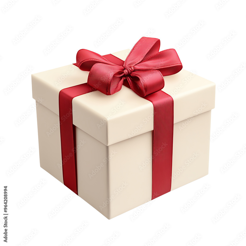 Obraz premium A beautifully wrapped gift box