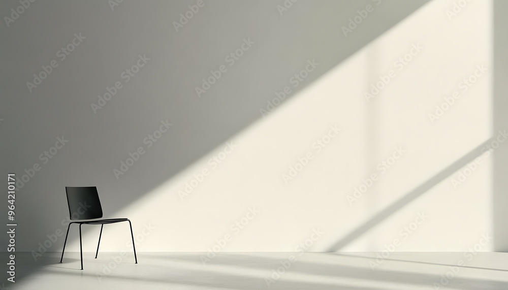 A single word or short phrase in a clean, simple font, placed subtly in the center or corner of the wallpaper